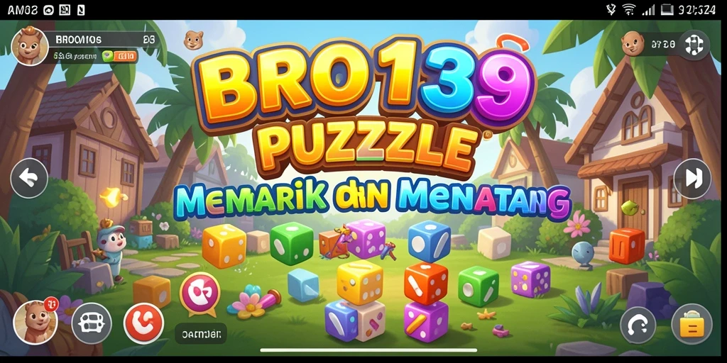 Screenshot gameplay BRO138 menampilkan serunya menyelesaikan teka-teki.