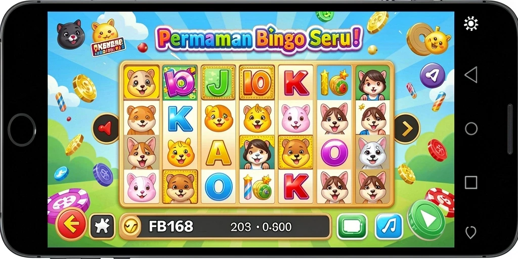 Gambaran menarik gameplay Bingo di FB168 yang memukau.