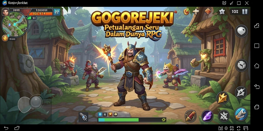 Tampilan gameplay <strong>GOGOREJEKI</strong> yang menakjubkan dan penuh aksi.