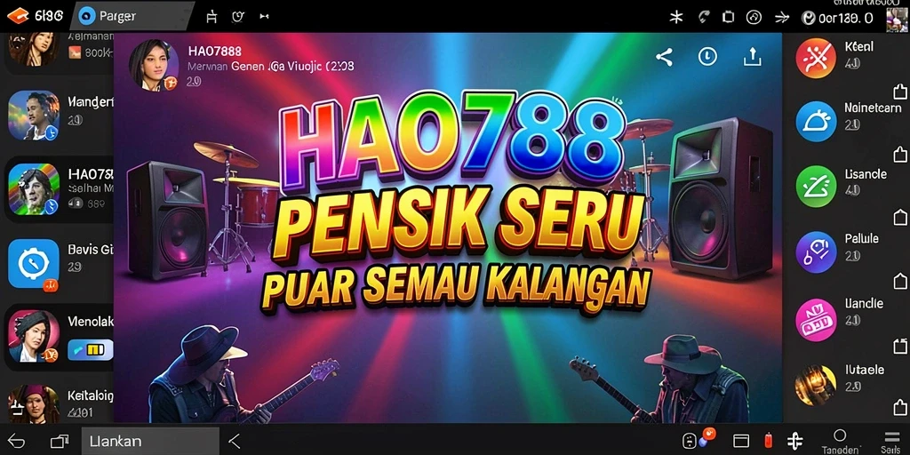 Tampilan layar gameplay HAO788 yang menarik dan seru.