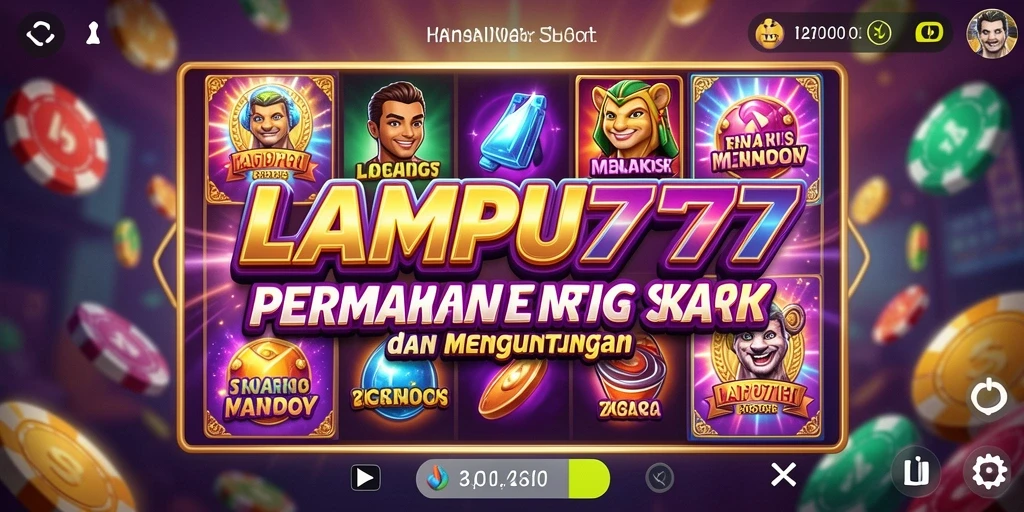 Screenshot LAMPU777 menampilkan gameplay slot yang seru dan menawan.