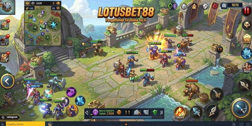 Gameplay menarik dan strategi mendalam di LOTUSBET88.