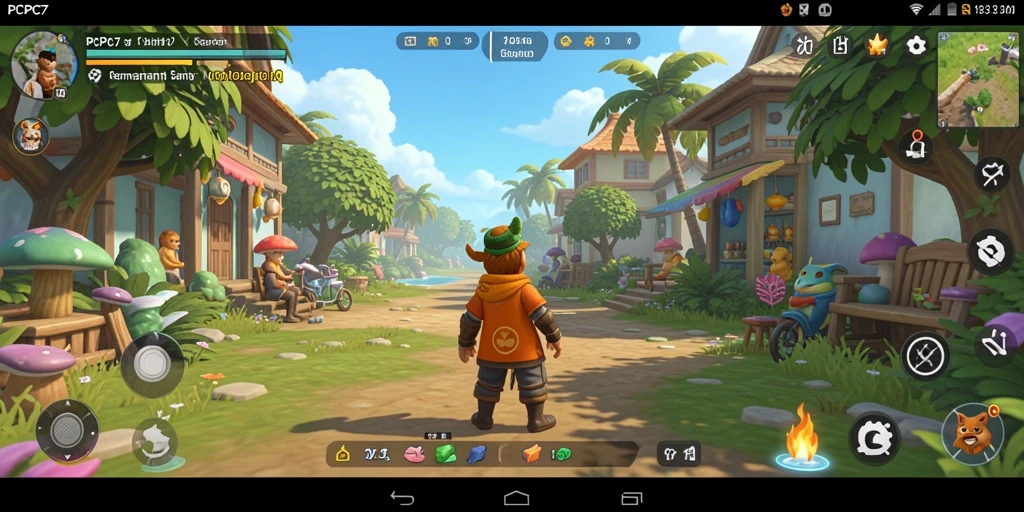 Tampilan gameplay <strong>PCPC7</strong> yang menawan dan menyenangkan.