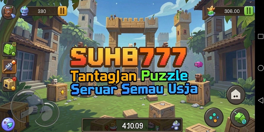 Tampilan gameplay Puzzle SUHU777 yang menantang dan seru.