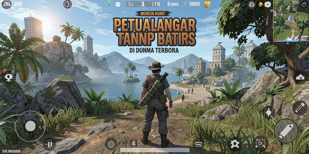Tampilan gameplay ZK6 menawarkan dunia yang menakjubkan dan interaksi dinamis.